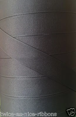 5 YARDS  3/8" 5/8" 7/8" 1.5" SOLID OFFRAY GROSGRAIN RIBBON U PICK COLOR & SIZE 1 - Image 1 of 2