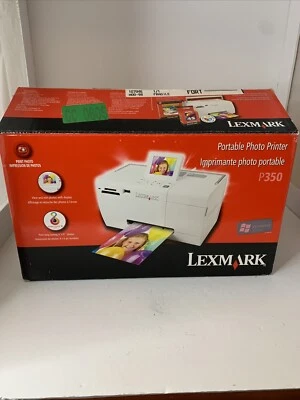 Lexmark P350 Portable 4" x 6" Color Photo Printer - New Open Box - Image 1 of 4