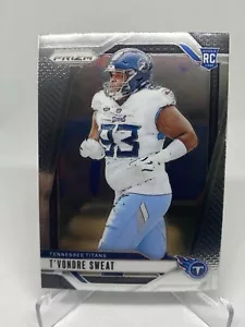Tarjeta de novato Panini Prizm #394 TVONDRE SWEAT 2024 RC - Imagen 1 de 1