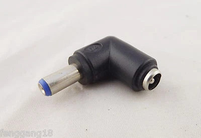 1x DC 5.5 x 2.1mm Female To 5.5 x 2.1mm Male Right Angle Power Adapter Connector - Image 1 of 4