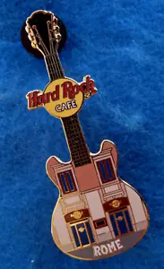 ROME ITALY FACADE GIBSON GUITAR SERIES ARCHITECTURE STREET Hard Rock Cafe PIN LE - Picture 1 of 1