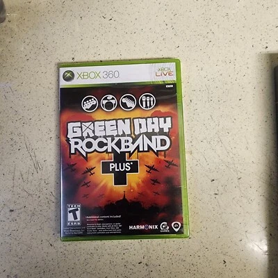 Green Day Rock Band Plus Xbox 360 Harmonix Brand New Sealed Htf - Image 1 of 2