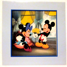 DISNEY TREASURES  Mickey / Minnie Mouse Commemorative Lithograph