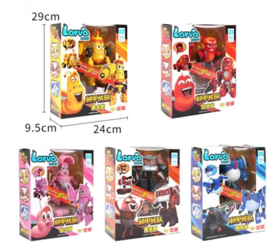 NEW Fun Larva Robot Transformation Car Deformation Mode  Gift Toy Action Figure - Image 1 of 4