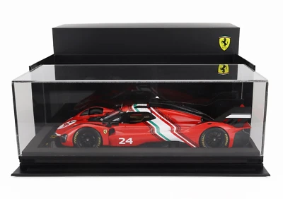 Ferrari 499P Modificata Launch Version -  1/18 Scale w/ Display Case - Looksmart - Image 1 of 4