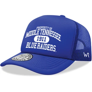 Middle Tennessee State University Blue Raiders MTSU Trucker Mesh Baseball Cap - Picture 1 of 1