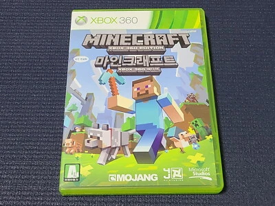 Microsoft XBOX360 Minecraft Edition Mojang Retro Game Korean Version for MS - Image 1 of 4