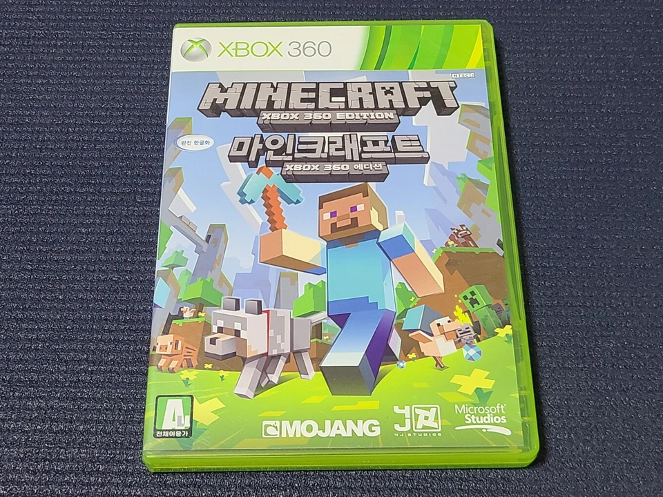 Microsoft XBOX360 Minecraft Edition Mojang Retro Game Korean Version for MS - Image 1 of 4