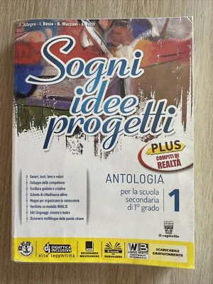 Sogni idee progetti Volume Antologia 1+DVD, Scuola Media Ed. Il Capitello - Immagine 1 di 4