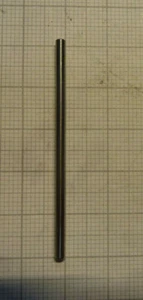 Blankstahl Rundstahl Rund Ø3mm  L=78,64 mm Stange Stahl Rundstab Stab - Bild 1 von 1