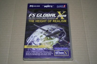 FS GLOBAL X 2008 MICROSOFT FLIGHT SIMULATOR X / FS2004 Limited Edition - Image 1 of 3