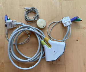 Belkin F1DF102P Omniview Flip 2 Port KVM Switch For PS/2 VGA Connections - Picture 1 of 4