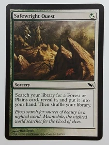 MTG Safewright Quest Shadowmoor Regular Common - Picture 1 of 1