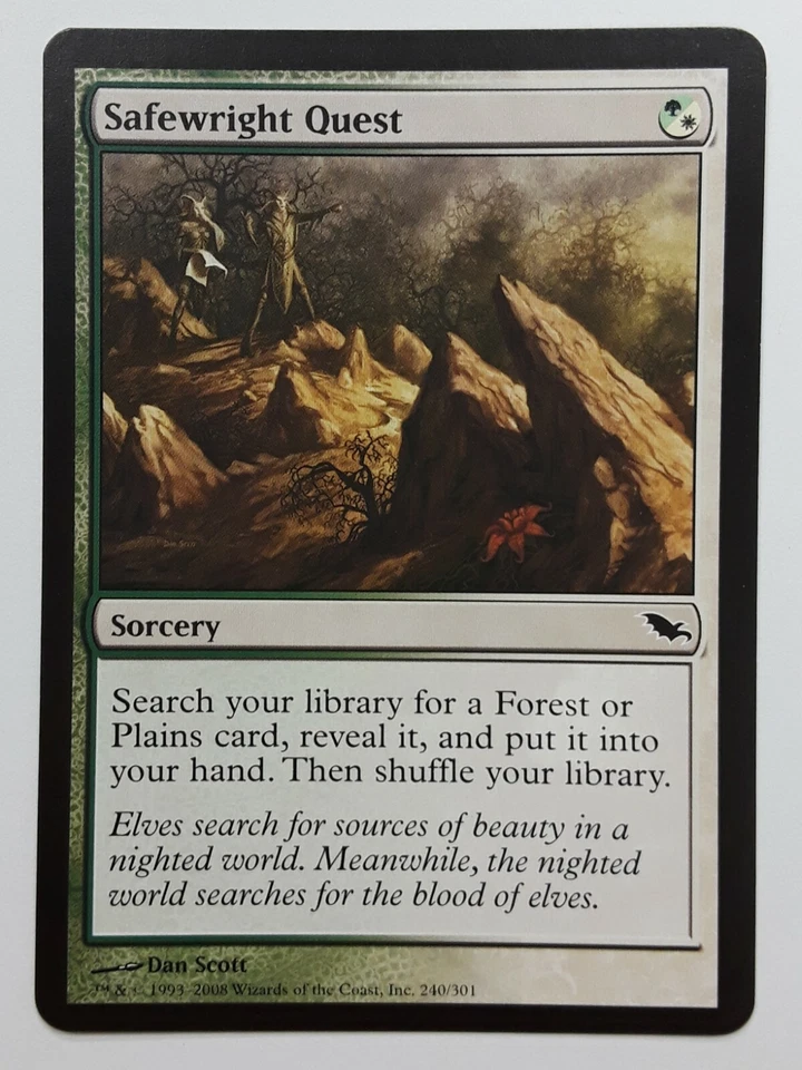 MTG Safewright Quest Shadowmoor Regular Common - Image 1 of 1