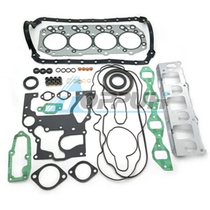 New 4JB1 4JB1T Engine Gasket Kit For Isuzu Mustang Bobcat 843 Excavator - Picture 1 of 10
