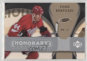 2007-08 Upper Deck Trilogy Honorary Swatches Todd Bertuzzi #HS-TB