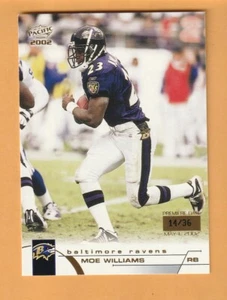 Moe Williams Baltimore Ravens 2002 Pacific #41/36 Kentucky Wildcats 2C - Imagen 1 de 2