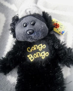 *2126* Congo Bongo the Gorilla bear BK495- Beanie Kids - plush - 20cm – tag - Picture 1 of 4