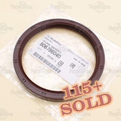 806786040 正品 原始设备制造商 斯巴鲁 WRX STi Legacy 发动机 曲轴 后主油封 — 第 1/4 张图片