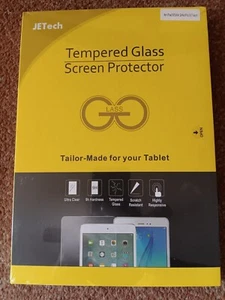 JE Tech Tempered Glass Protector for iPad 6/5/Air 2/Air/Pro 9.7-inch - Picture 1 of 1