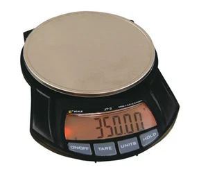 Jennings JScale JT-2 350 Table Top Bench Scale c/w Protective Cover 350g x 0.01g