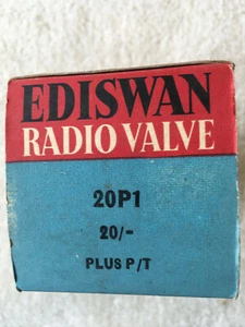 Ediswan(Mazda) 20P1 Television Valve, New Old Stock, Tested. - Picture 1 of 5