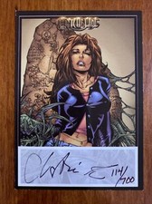 2000 Top Cow Dynamic Forces Witchblade Millennium Christina Z Artist AUTO /700