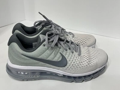 NOVO tênis de corrida Nike Air Max 2017 cinza lobo masculino tamanho 7.5 849559-101 - Imagem 1 de 4