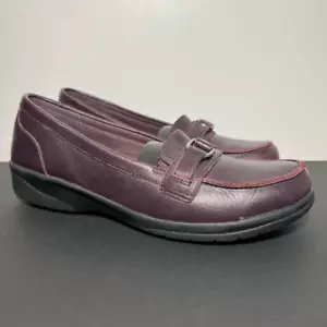 Clarks Collection Ashland burgunderfarbene Damen-Slipper-Halbschuhe/Größe 8 Medium - Bild 1 von 8