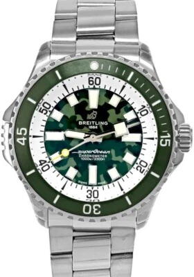 BREITLING Superocean Auto Titanium 46mm Super Diver Men's Watch E10379D31L1E1 - Image 1 of 4