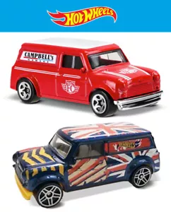 NEU Hot Wheels SCAN & RACE! HW '67 Austin Mini Van 2 Stück Neu in OVP - Bild 1 von 3