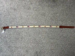 Smathers & Branson Stitched Needlepoint Belt Congressional Country Club 36 - Picture 1 of 6