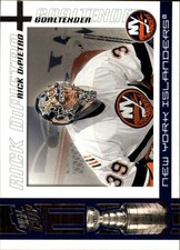 2003-04 Pacific Quest for the Cup Islanders Hockey Card #66 Rick DiPietro