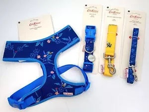 Cath Kidston Dog Harness Collar and Leads Bundle Size Large LOT 2 - Picture 1 of 15