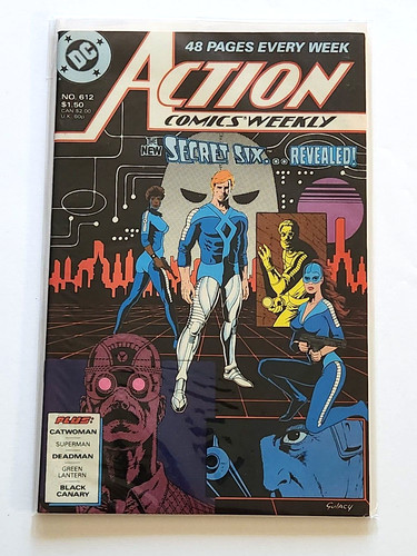 1988 DC ACTION COMICS WEEKLY SECRET SIX #612 COMIC BOOK | eBay