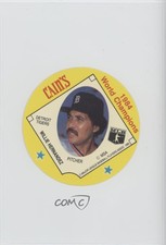 1985 Cain's Snack Time Detroit Tigers Discs Food Issue Willie Hernandez