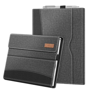 For Microsoft Surface Pro 7 / Pro 6 / Pro 5 / 4 / 3 Case Portfolio Stand Cover - Picture 1 of 22