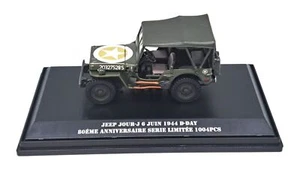 CARARAMA - Auto 80° anniversario dello sbarco - limitata a 1004 pezzi - JEEP ... - Foto 1 di 8