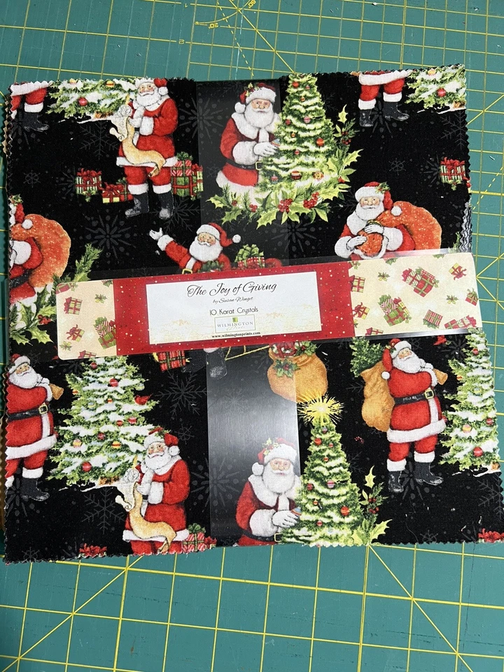 Wilmington Imprime La Alegría de Dar Capa Pastel Navidad Foto 1 de 1