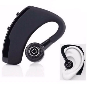 Bluetooth Wireless Headset Ear Hooks Business Stereo Earphones Earbud with Mic - Picture 1 of 12