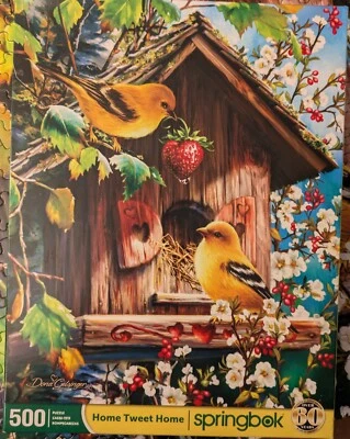 Springbok Home Tweet Home 500 Piece Jigsaw Puzzle - Image 1 of 3