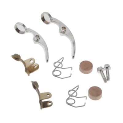 2 Satz Bb Trompete Wasserschlüssel Spit Ventil Halter Federn und Schrauben für