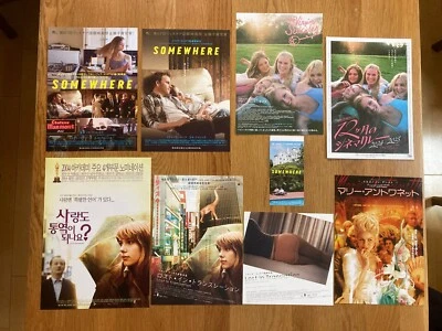 Sofia Coppola Lost in Translation Movie Ticket Stub Mini Poster Flyer 9set Japan - Bild 1 von 4