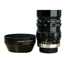 Sankyo Komura 105mm f/2 M42 Mount 12 Blade Telephoto Portrait Lens Rare Vintage - Picture 1 of 8