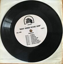 1975 "ROCKY HORROR PICTURE SHOW" SPOTS RADIO UNILATÉRAUX 7 POUCES 33 1/3 TR/MIN
