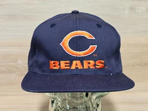 Vintage 90s Eastport Chicago Bears Snapback Cap Hat New Never Worn - Picture 1 of 7