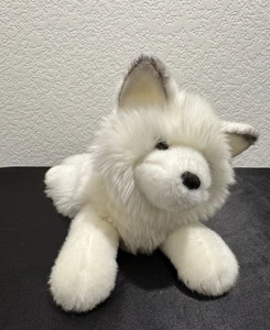 Douglas Kuscheltiere Yuki Polarfuchs weiß Stofftier Spielzeug Plüsch liegend - Bild 1 von 5