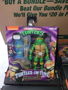 NECA TMNT Turtles in Time Michelangelo - Picture 1 of 2