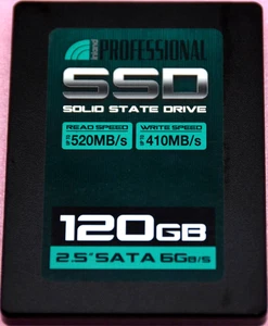Inland Professional 2.5" SATA III 120GB SSD 80-P200002502-3 *USED/WIPED* - Picture 1 of 3