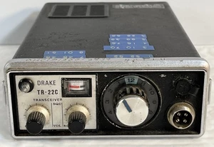 Drake Transceiver Modell TR-22C ungetestet ohne Mikrofon/Kabel Ist-Zustand CB-Funk Amateur - Bild 1 von 10